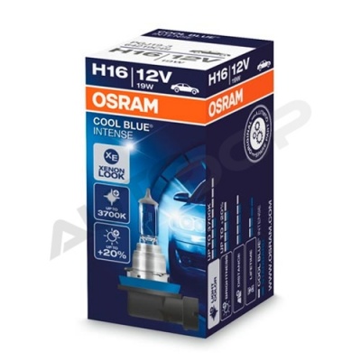 Галогенная лампа H16 Osram Cool Blue Intense +20% 12V 19W (64219CBI)