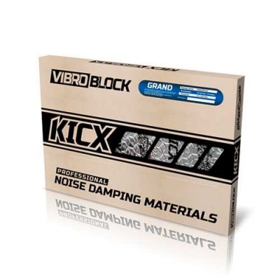 Мастичная виброизоляция Kicx Vibroblock Grand (540x370x4.1мм)