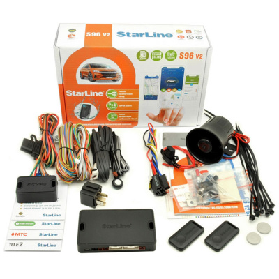 Автосигнализация StarLine S96 V2 2CAN+4LIN 2SIM GSM Автосигнализация StarLine S96 V2 2CAN+4LIN 2SIM GSM