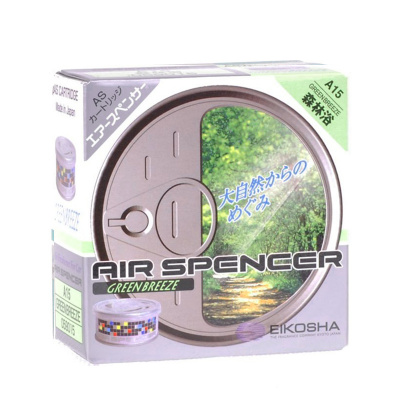 Ароматизатор Eikosha Air Spencer A-15 (Green Breeze / Зеленый бриз)