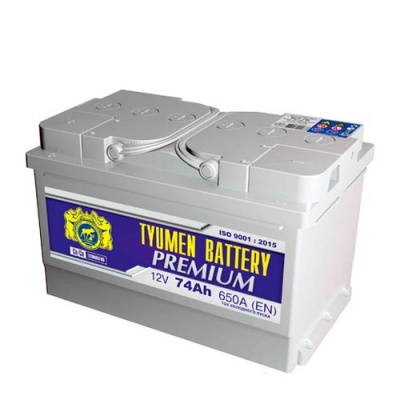 Аккумулятор Тюмень 6CT-74.0L Premium (74 А/ч | О/п)