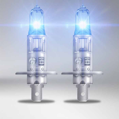 Комплект галогенных ламп H1 Osram Cool Blue Intense Next Gen +100% 12V 55W (64150CBN-HCB)