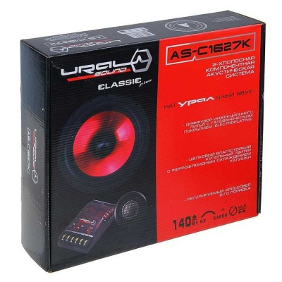 Автомобильная акустика Ural AS-C1627K Red