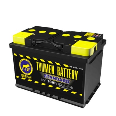 Аккумулятор Тюмень 6CT-70.0L Standard (70 А/ч | О/п)
