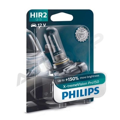 Галогенная лампа HIR2 Philips X-treme Vision Pro150 +150% 12V 55W (9012XVPB1)