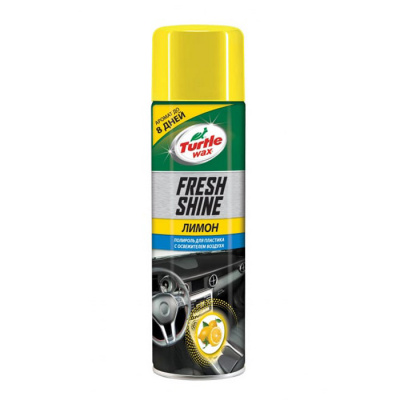 Полироль для пластика Turtle Wax Fresh Shine, аэрозоль (500мл)