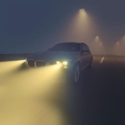 Комплект галогенных ламп H3 Osram Fog Breaker +60% 12V 55W (62151FBR-HCB)