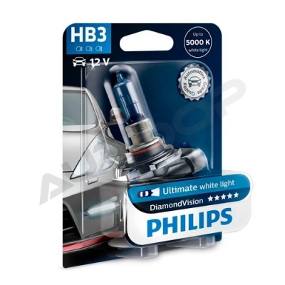Галогенная лампа HB3 Philips Diamond Vision 12V 65W (9005DVB1)