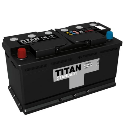 Аккумулятор Titan Standart 6CT-100.1 VL (100 А/ч | П/п)