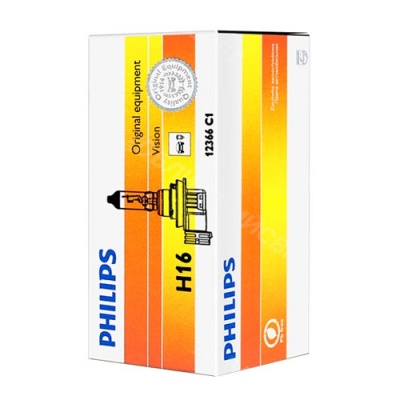 Галогенная лампа H16 Philips Standard 12V 19W (12366C1)