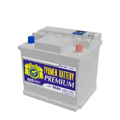 Аккумулятор Тюмень 6CT-50.0L Premium (50 А/ч | О/п)