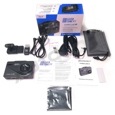 Видеорегистратор с радар-детектором SilverStone F1 HYBRID UNO S Magnet