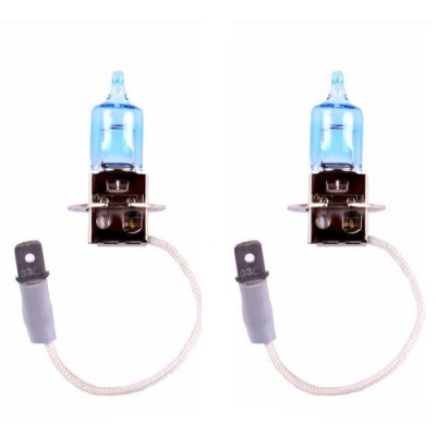 Комплект галогенных ламп H3 Koito Whitebeam III 12V 55W (100W) (P0752W)