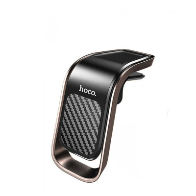 Магнитный держатель Hoco CA74 Universe черный/коричневый