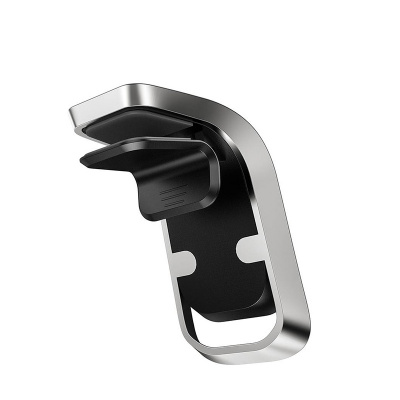 Магнитный держатель Hoco CA74 Universe черный/серебро