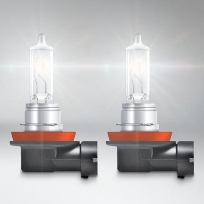 Комплект галогенных ламп H11 Osram Night Breaker Silver +100% 12V 55W (64211NBS-HCB)