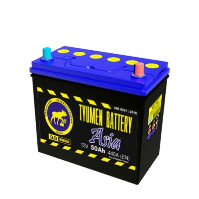 Аккумулятор Тюмень 6СТ-50.0L Asia