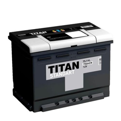 Аккумулятор Titan Standart 6CT-75.1 VL (75 А/ч | П/п)