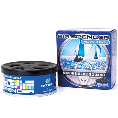 Ароматизатор Eikosha Air Spencer A-106 (Marine Blue Squash / Свежесть океана)