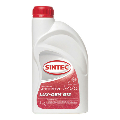 Антифриз Sintec Lux G12 (Красный | 1кг)