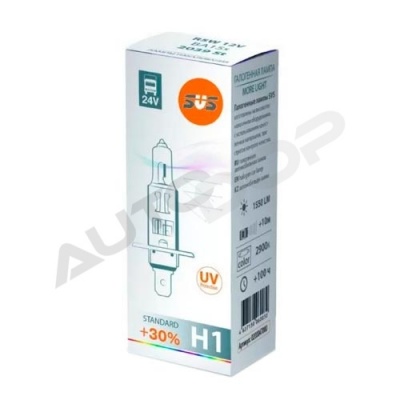 Галогенная лампа H1 SVS Standard +30% 24V 70W