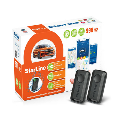 Автосигнализация StarLine S96 V2 2CAN+4LIN 2SIM GSM Автосигнализация StarLine S96 V2 2CAN+4LIN 2SIM GSM