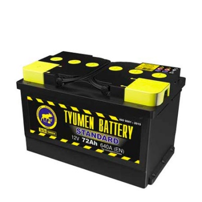 Аккумулятор Тюмень 6CT-72.0L Standard (72 А/ч | О/п)