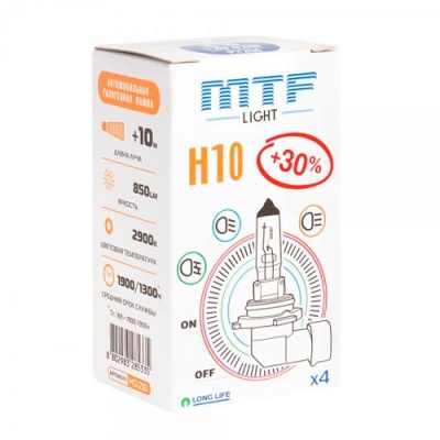 Галогенная лампа H10 MTF Standard +30% 12V 42W (HS1210)