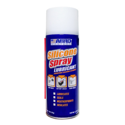 Смазка силиконовая ABRO Silicone Spray, аэрозоль (283г)