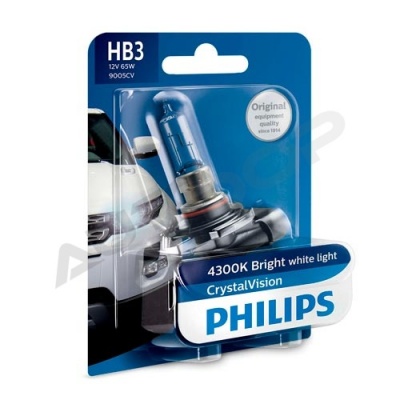 Галогенная лампа HB3 Philips Crystal Vision 12V 65W 4300K (9005CVB1)