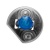 Комплект галогенных ламп H1 MTF Titanium 4400K 12V 55W (HTN1201)