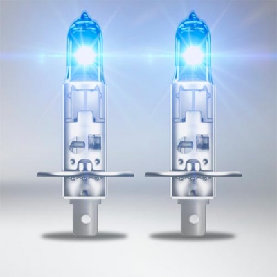 Комплект галогенных ламп H1 Osram Cool Blue Boost +50% 12V 80W (62150CBB-HCB)