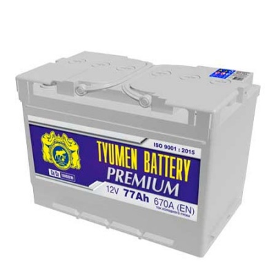 Аккумулятор Тюмень 6CT-77.1LA Premium (77 А/ч | П/п)