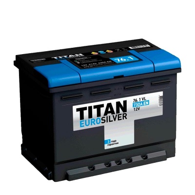 Аккумулятор Titan Euro Silver 6СТ-76.1 VL (76 А/ч | П/п)