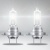 Комплект галогенных ламп H7 Osram Night Breaker Silver +100% 12V 55W (64210NBS-HCB)