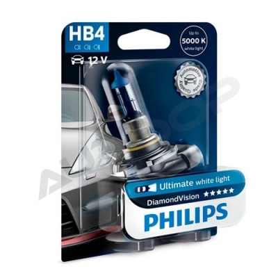Галогенная лампа HB4 Philips Diamond Vision 12V 55W (9006DVB1)