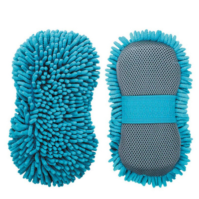 Губка для мойки автомобиля Zipower, из микрофибры (арт.PM0275)