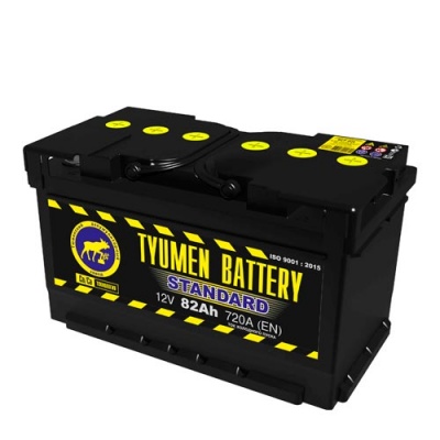 Аккумулятор Тюмень 6CT-82.0L Standard