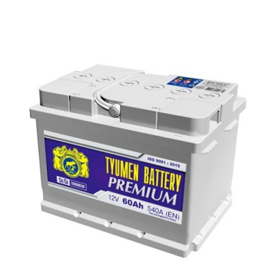 Аккумулятор Тюмень 6CT-60.1LA Premium (60 А/ч | П/п)