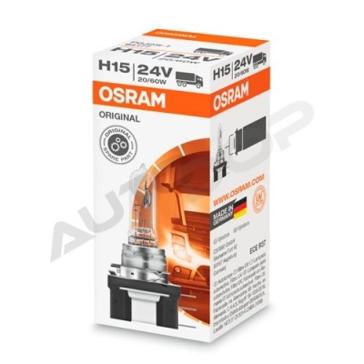 Галогенная лампа H15 Osram Original 24V 60/20W (64177)