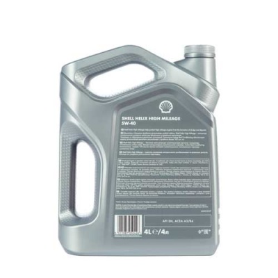 Моторное масло Shell Helix High Mileage 5w40 (4 л)