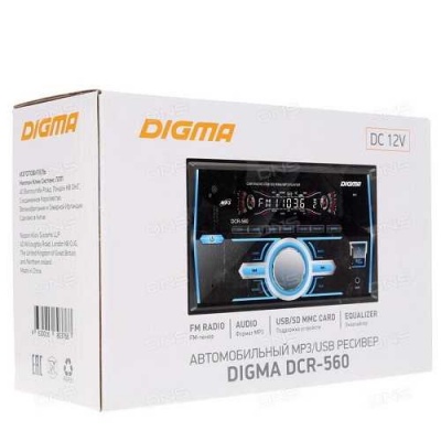 Автомагнитола Digma DCR-560