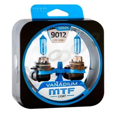 Комплект галогенных ламп HIR2 MTF Vanadium 5000K 12V 55W (HVN12H2)