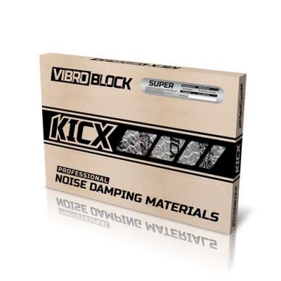 Мастичная виброизоляция Kicx Vibroblock Super (540x370x2.7мм)
