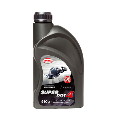 Тормозная жидкость Sintec SUPER DOT-4 (910г)