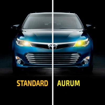 Комплект галогенных ламп H7 MTF Aurum 3000K 12V 55W (HAU1207)