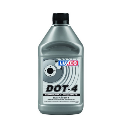 Тормозная жидкость LUXE DOT-4 (410г)