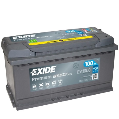 Аккумулятор Exide Premium EA1000 (100 А/ч | О/п)
